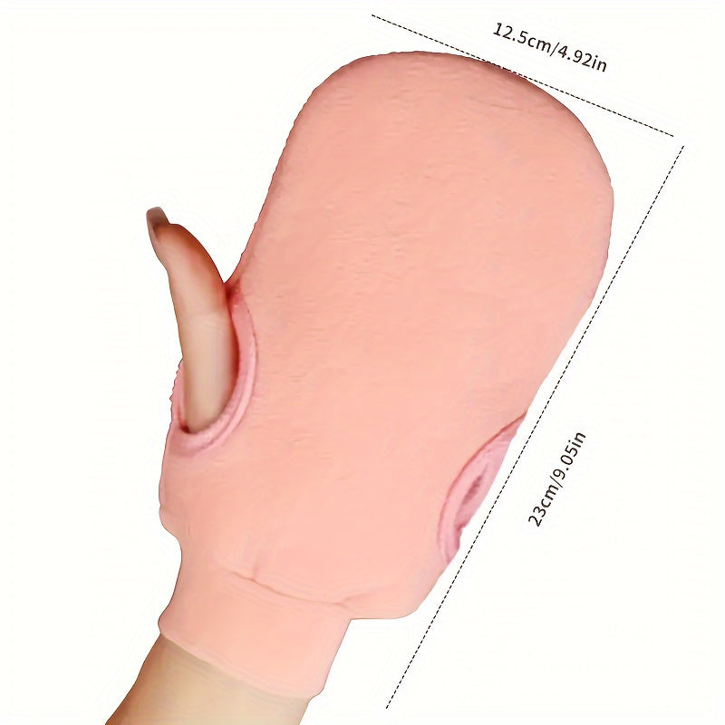 3 Sets of Double-Sided Decontamination Bath Gloves Coarse Sand\u002FFine Sand Optional, Strong Exfoliation, Back Rub Bath Home
