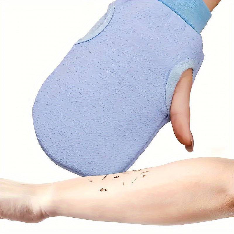 3 Sets of Double-Sided Decontamination Bath Gloves Coarse Sand\u002FFine Sand Optional, Strong Exfoliation, Back Rub Bath Home
